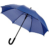 Зонт-трость Undercolor с цветными спицами, синий с нанесением логотипа