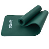 Коврик для йоги и фитнеса Intens, зеленый с нанесением логотипа