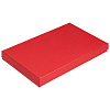 Коробка In Form под ежедневник, флешку, ручку, красная с нанесением логотипа