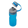 Бутылка для воды Fresh, голубая с нанесением логотипа