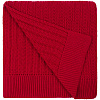 Плед Termoment, красный с нанесением логотипа
