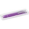 Набор Pin Soft Touch: ручка и карандаш, фиолетовый с нанесением логотипа