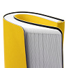 Ежедневник Romano, недатированный, желтый с нанесением логотипа