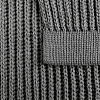 Плед Shirr, серый меланж с нанесением логотипа