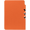 Ежедневник Flexpen Mini, недатированный, оранжевый с нанесением логотипа