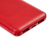Внешний аккумулятор Uniscend Full Feel Type-C 5000 мАч, красный с нанесением логотипа