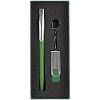Набор Flashwrite, 8 Гб, зеленый с нанесением логотипа