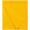 Плед Marea, желтый с нанесением логотипа