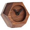 Часы настольные Wood Job с нанесением логотипа