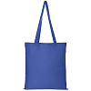 Холщовая сумка Optima 135, ярко-синяя с нанесением логотипа
