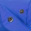 Шапка-ушанка Shelter, ярко-синяя с нанесением логотипа