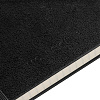 Записная книжка Moleskine Classic Large, в клетку, черная с нанесением логотипа