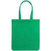 Холщовая сумка Avoska, зеленая с нанесением логотипа