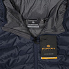 Куртка компактная мужская Stavanger, черная с нанесением логотипа