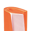 Блокнот Flex Shall, оранжевый с нанесением логотипа