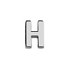Элемент брелка-конструктора «Буква Н» с нанесением логотипа