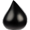 Антистресс «Капля», черный с нанесением логотипа