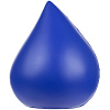 Антистресс «Капля», синий с нанесением логотипа