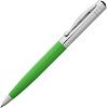 Ручка шариковая Promise, зеленая с нанесением логотипа