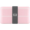 Ланчбокс MB Original, розовый с нанесением логотипа