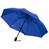 Зонт складной Rain Spell, синий с нанесением логотипа