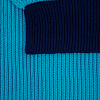Шарф Snappy, бирюзовый с синим с нанесением логотипа
