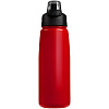 Спортивная бутылка Rally, красная с нанесением логотипа