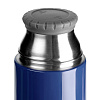 Термос Heater, синий с нанесением логотипа