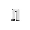 Элемент брелка-конструктора «Буква Л» с нанесением логотипа