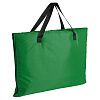 Пляжная сумка-трансформер Camper Bag, зеленая с нанесением логотипа