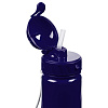 Бутылка для воды Barley, темно-синяя с нанесением логотипа