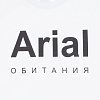 Футболка Arial обитания, белая с нанесением логотипа