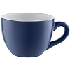 Чайная пара Cozy Morning, синяя с нанесением логотипа