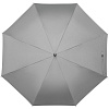 Зонт-трость Manifest со светоотражающим куполом, серый с нанесением логотипа