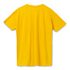 Футболка Regent 150, желтая с нанесением логотипа