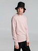 Свитшот унисекс BNC Organic, розовый с нанесением логотипа