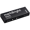Флешка markBright Black с белой подсветкой, 32 Гб с нанесением логотипа