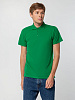 Рубашка поло мужская SPRING 210, ярко-зеленая с нанесением логотипа
