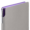 Набор Flexpen, серебристо-фиолетовый с нанесением логотипа