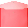 Папка-конверт Expert, красная с нанесением логотипа