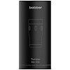 Термостакан Tumbler 350, вакуумный, черный с нанесением логотипа
