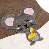 Носок для подарков Noel, с мышкой с нанесением логотипа
