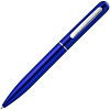Ручка шариковая Scribo, синяя с нанесением логотипа