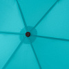Зонт складной Zero 99, голубой с нанесением логотипа
