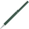 Ручка шариковая Blade Soft Touch, зеленая с нанесением логотипа
