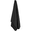 Спортивное полотенце Vigo Medium, черное с нанесением логотипа