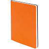 Ежедневник Flex Shall, недатированный, оранжевый с нанесением логотипа