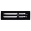 Набор Prodir DS8: ручка и карандаш, серый с нанесением логотипа
