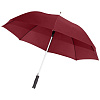 Зонт-трость Alu Golf AC, бордовый с нанесением логотипа