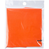 Дождевик-плащ CloudTime, оранжевый с нанесением логотипа